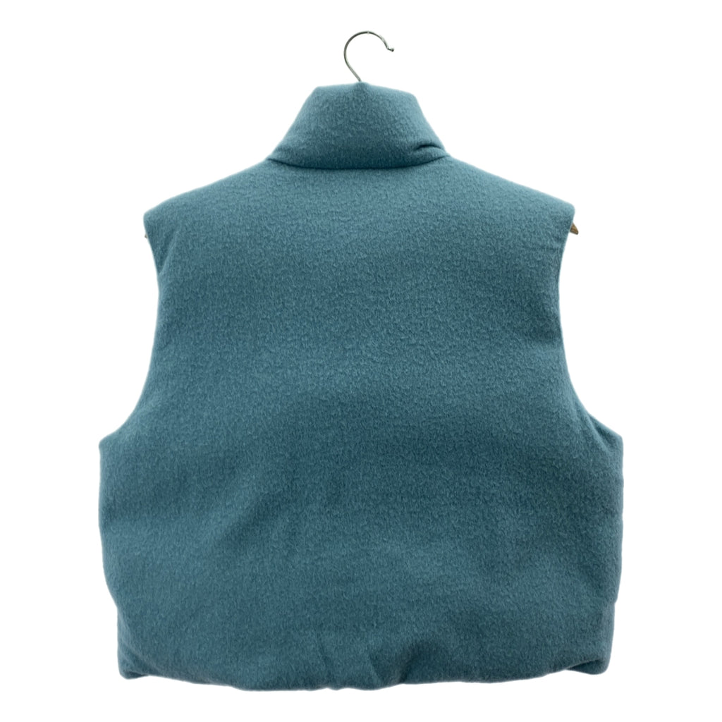 【美品】  AURALEE / オーラリー | 2024AW | BRUSHED ALPACA WOOL DOWN VEST アルパカ混 ダウン ベスト | 1 | ライトブルー | レディース