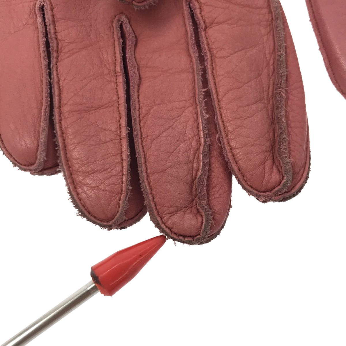 MARNI / 마르니 | 캐시미어 가죽 장갑 장갑 | 핑크