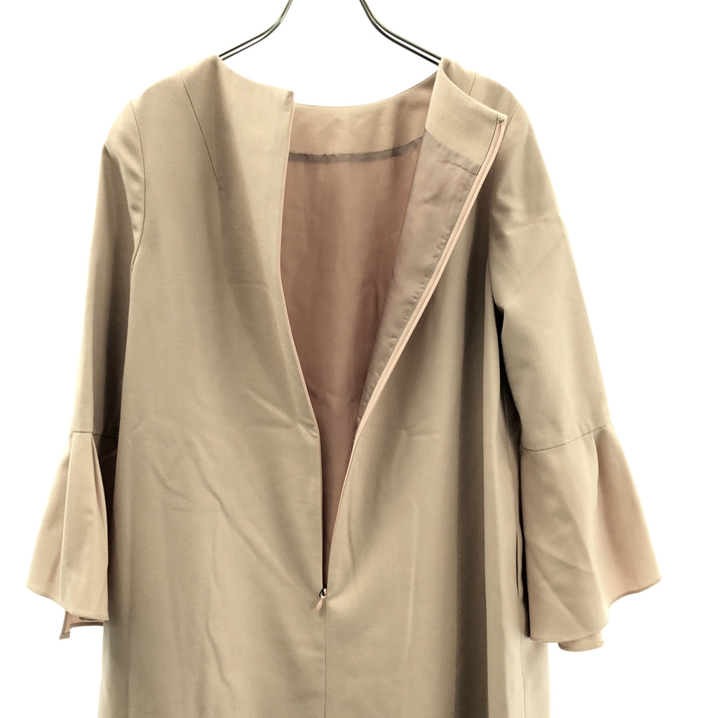 ADORE / 어도어 | 플레어 슬리브 백 Zip 드레스 원피스 | 36 | 여성