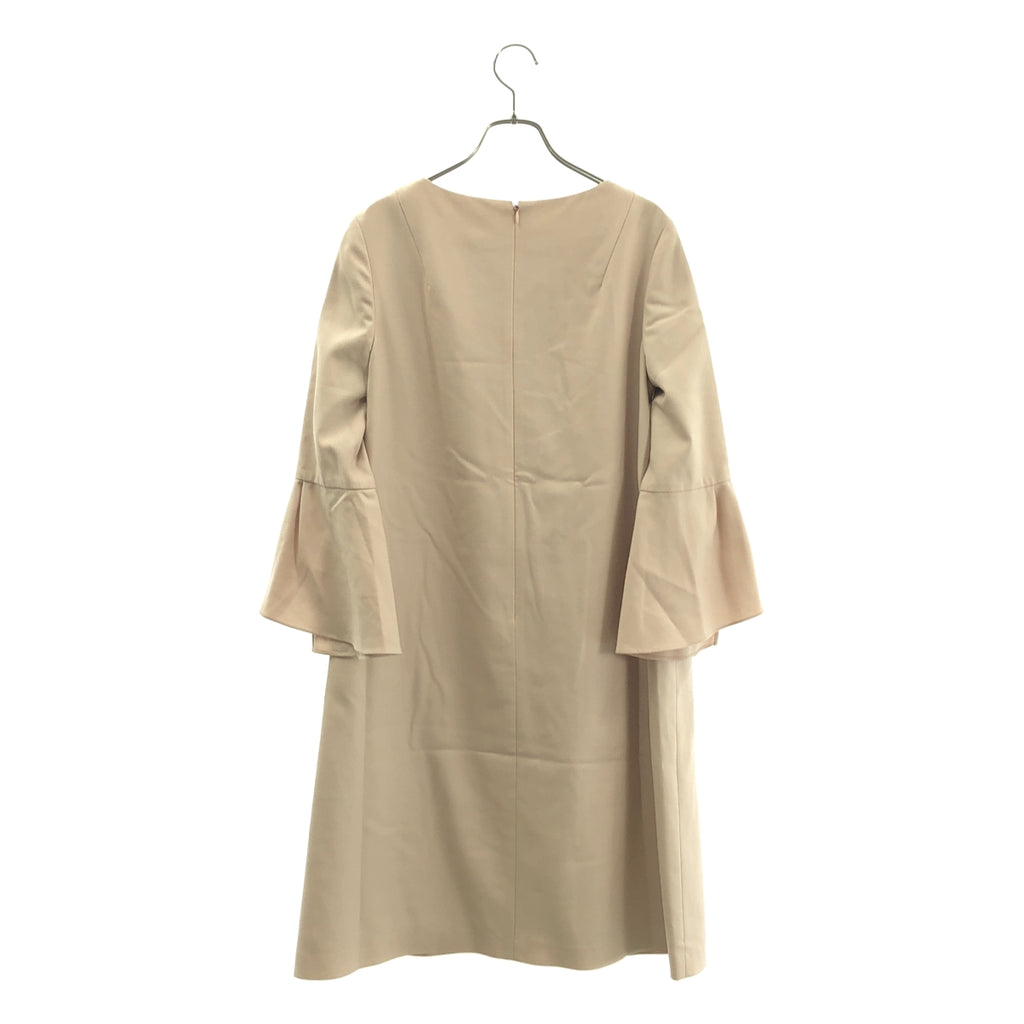 ADORE / 어도어 | 플레어 슬리브 백 Zip 드레스 원피스 | 36 | 여성