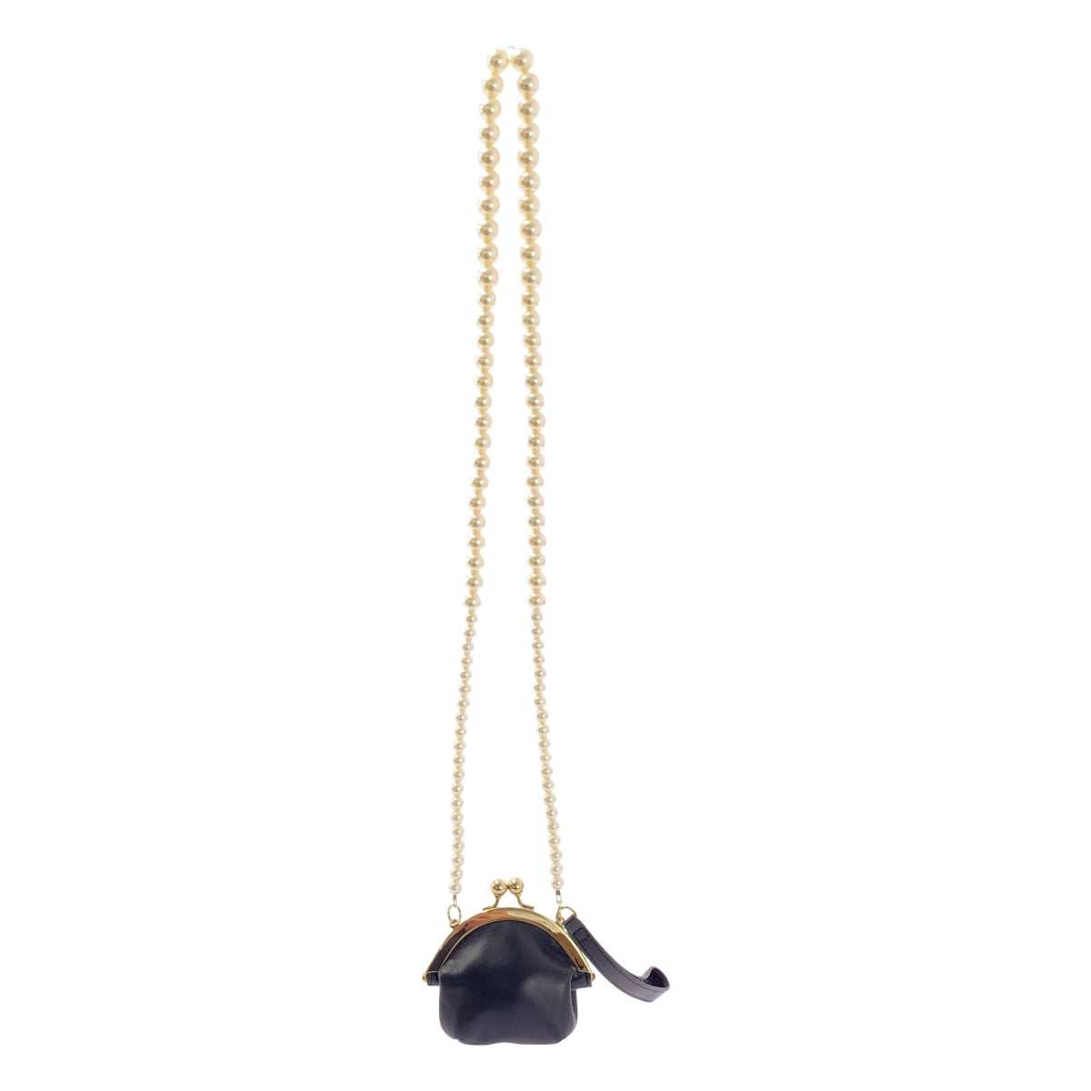 Simone Rocha / 시모네로샤 | SNAP COIN PURSE W / PEARL CROSSBODY &amp; EMB WRISTLET 진주 동전 퍼스 숄더백 |