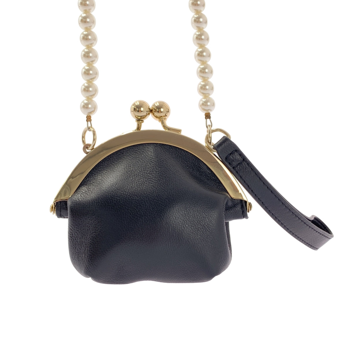 Simone Rocha / 시모네로샤 | SNAP COIN PURSE W / PEARL CROSSBODY &amp; EMB WRISTLET 진주 동전 퍼스 숄더백 |