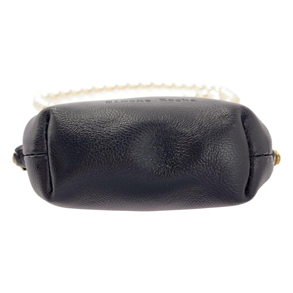 Simone Rocha / 시모네로샤 | SNAP COIN PURSE W / PEARL CROSSBODY &amp; EMB WRISTLET 진주 동전 퍼스 숄더백 |