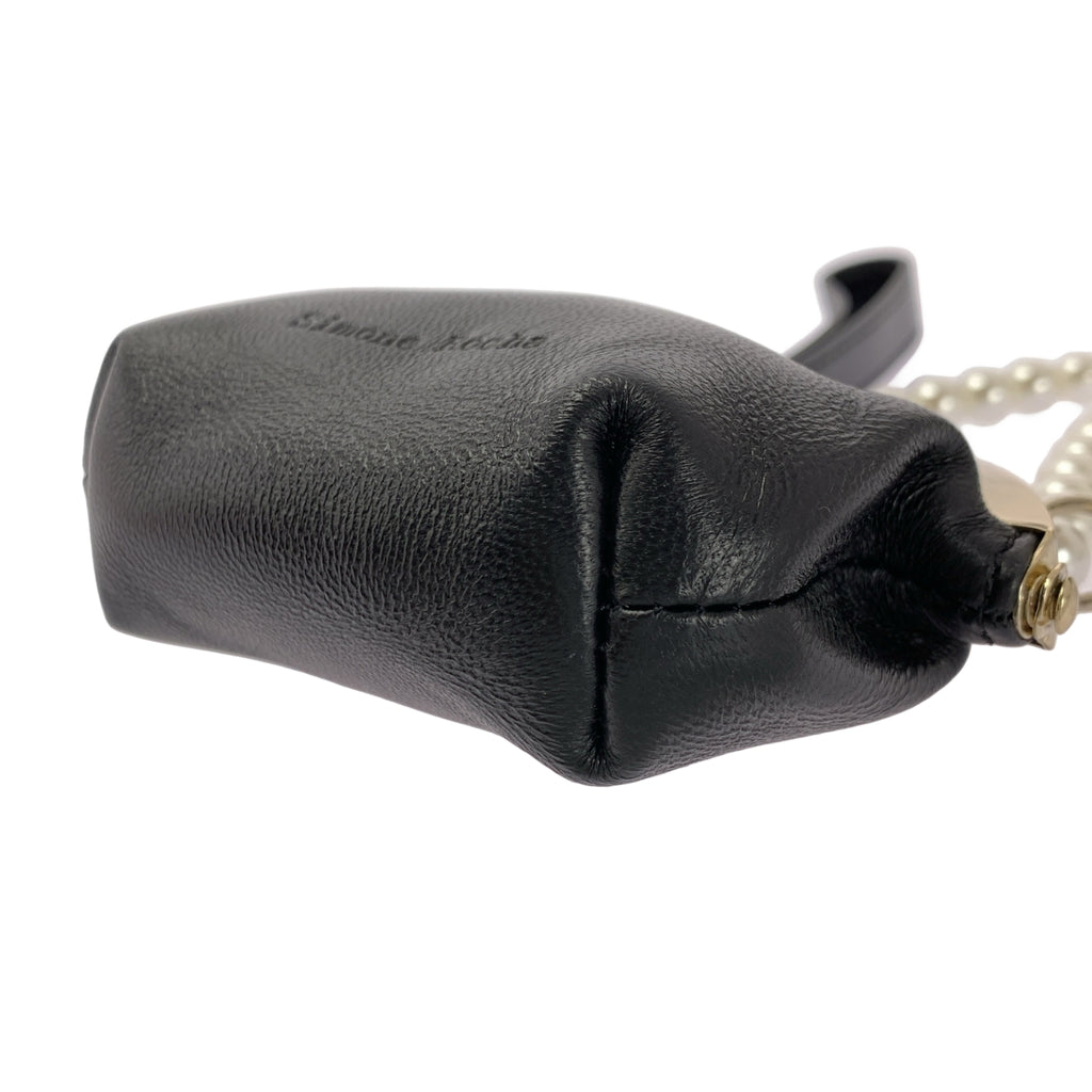 Simone Rocha / 시모네로샤 | SNAP COIN PURSE W / PEARL CROSSBODY &amp; EMB WRISTLET 진주 동전 퍼스 숄더백 |