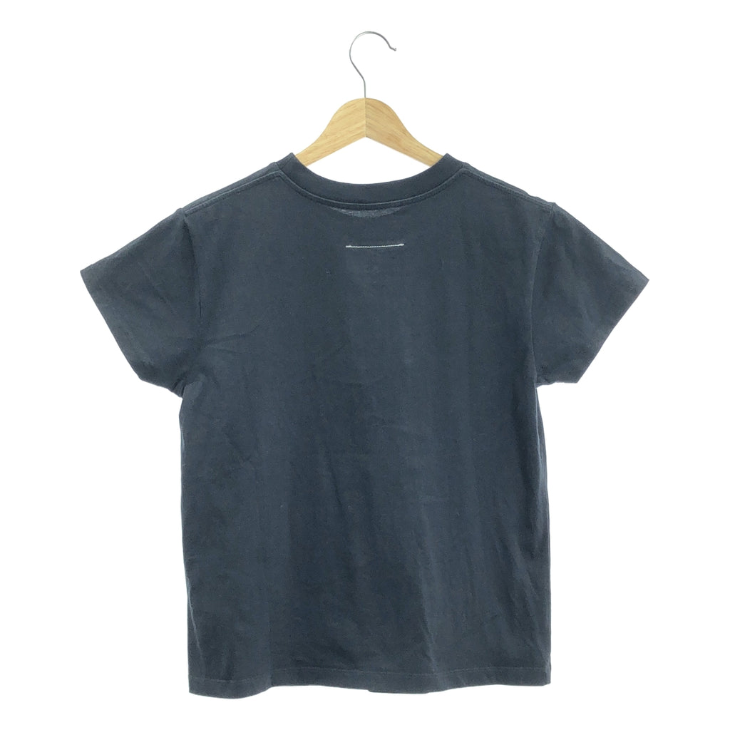 MM6 Maison Margiela / エムエムシックスメゾンマルジェラ | 2024SS | NUMERICロゴ クロップドTシャツ | S | ブラック | レディース