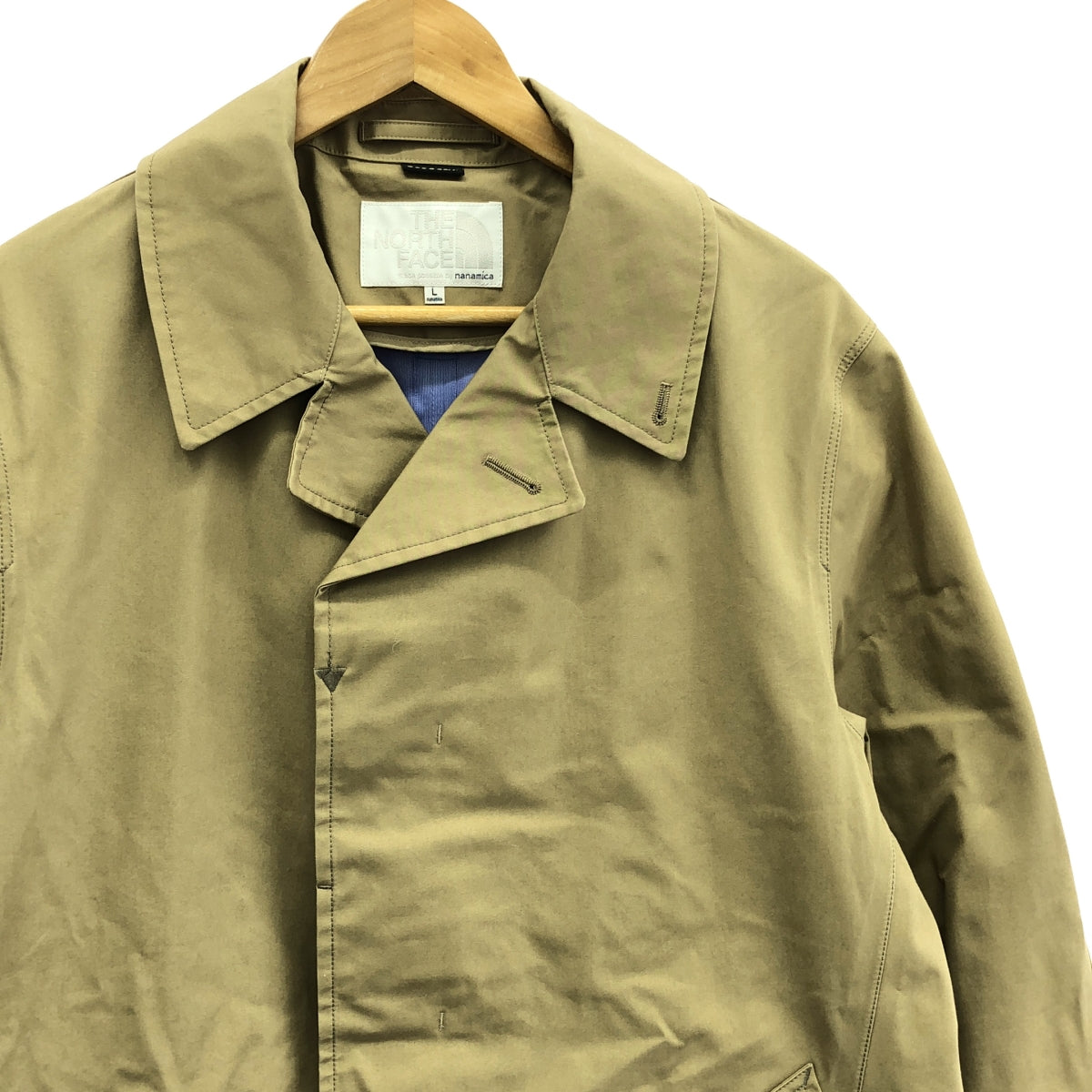 nanamica / ナナミカ | × THE NORTH FACE GORE-TEX ステンカラーコート | L | ベージュ | メンズ