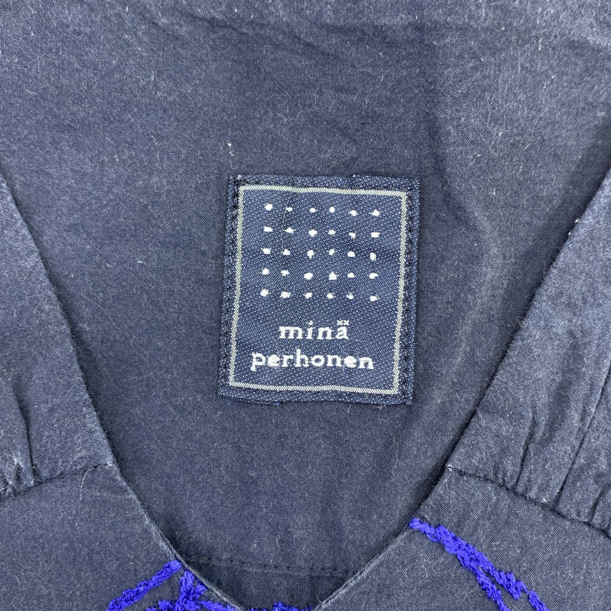 mina perhonen / 미나펠호넨 | light hole / 라이트홀 엠브로이더리 드레스 원피스 | 38 |