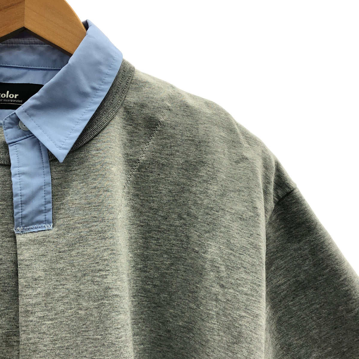 kolor / カラー | 2025SS | Collar Switched T-shirt カラー切替 Tシャツ | 2 | メンズ