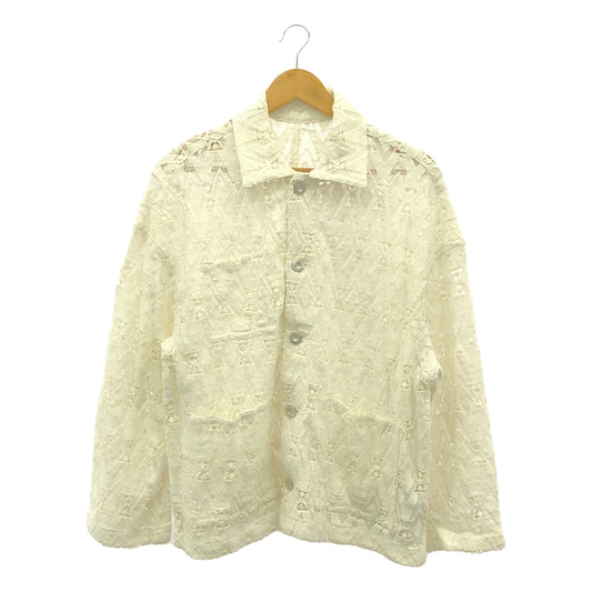 Framework | 2024SS | Cotton lace coverall jacket | F | Women's