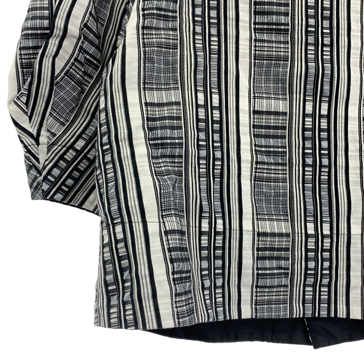 ADORE / アドーア | モノトーン チェック ブラウス シャツ | 38 | レディース