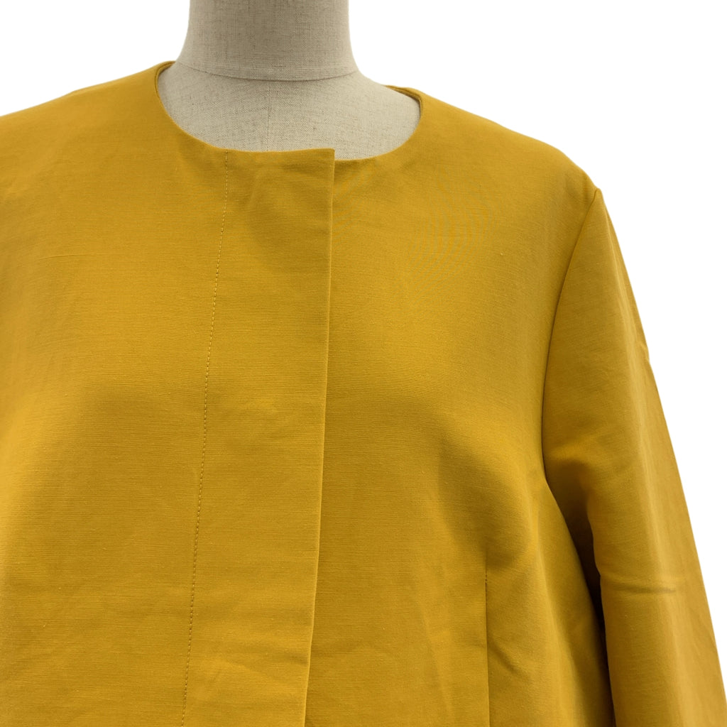 MARNI / マルニ | オーバーシルエット ノーカラー コート / 総裏地 | 42 | レディース