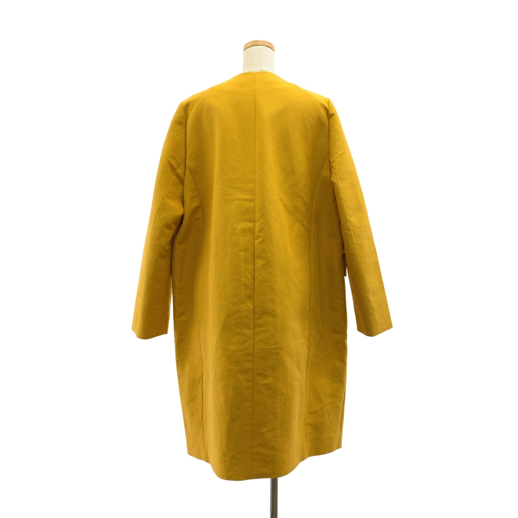 MARNI / マルニ | オーバーシルエット ノーカラー コート / 総裏地 | 42 | レディース