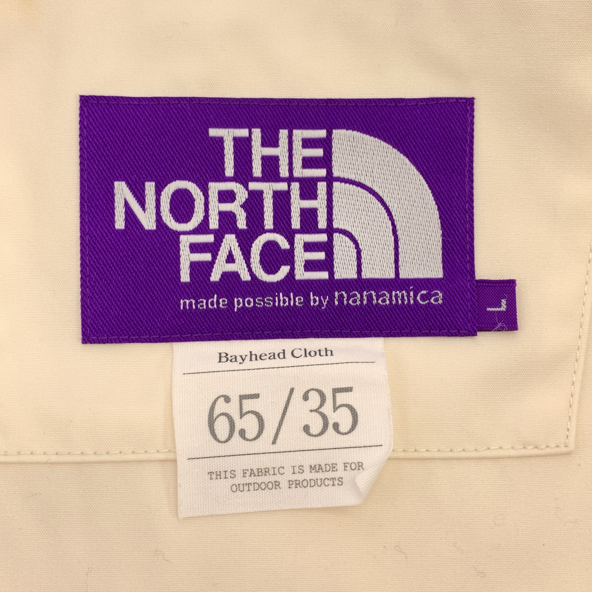 THE NORTH FACE PURPLE LABEL / 자노스 페이스 퍼플 라벨 | JOURNAL STANDARD 별주 마운틴 파커 | L | 아이보리 | 남성