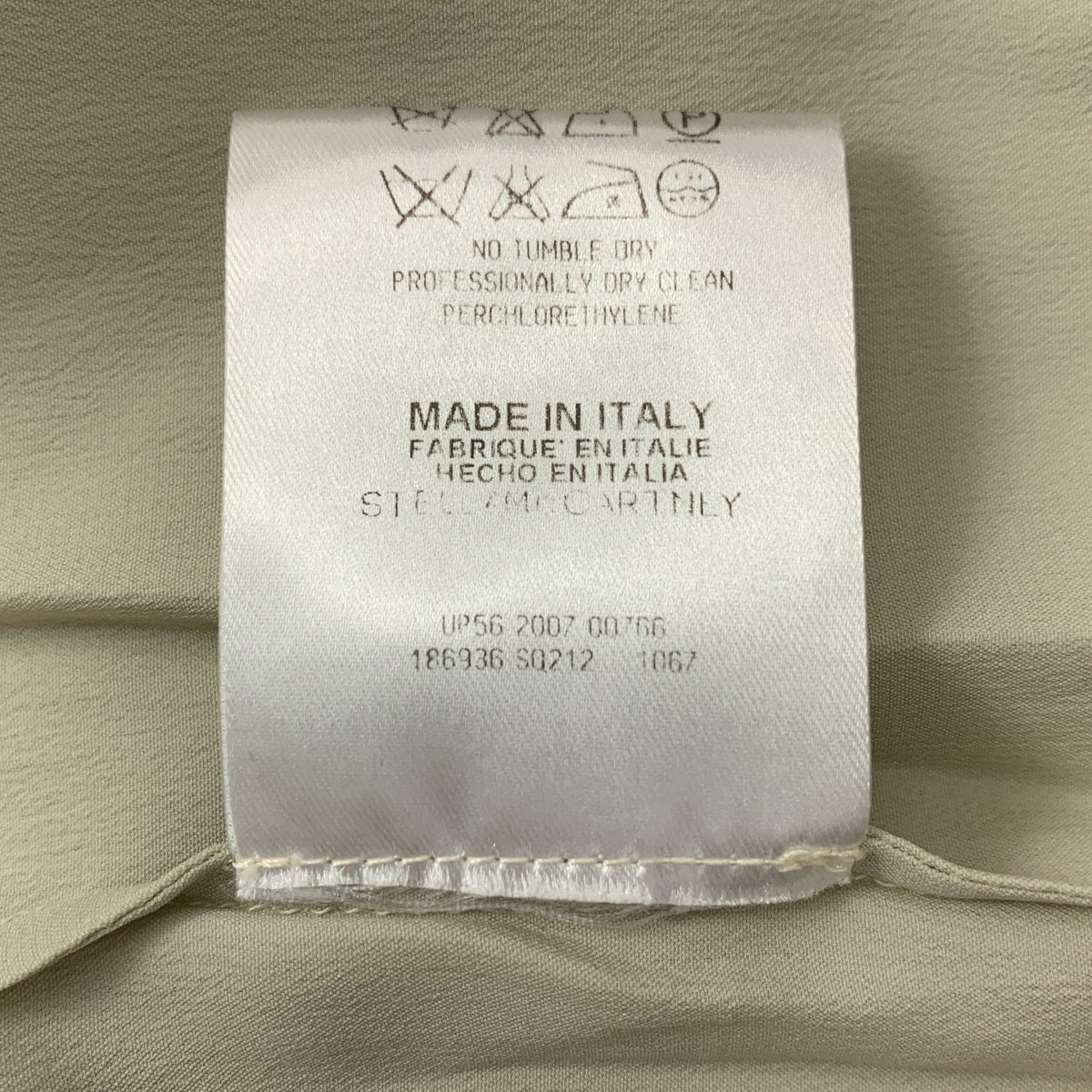 STELLA McCARTNEY | 絲質混紡褶皺襯衫 | 尺寸 38 | 女款