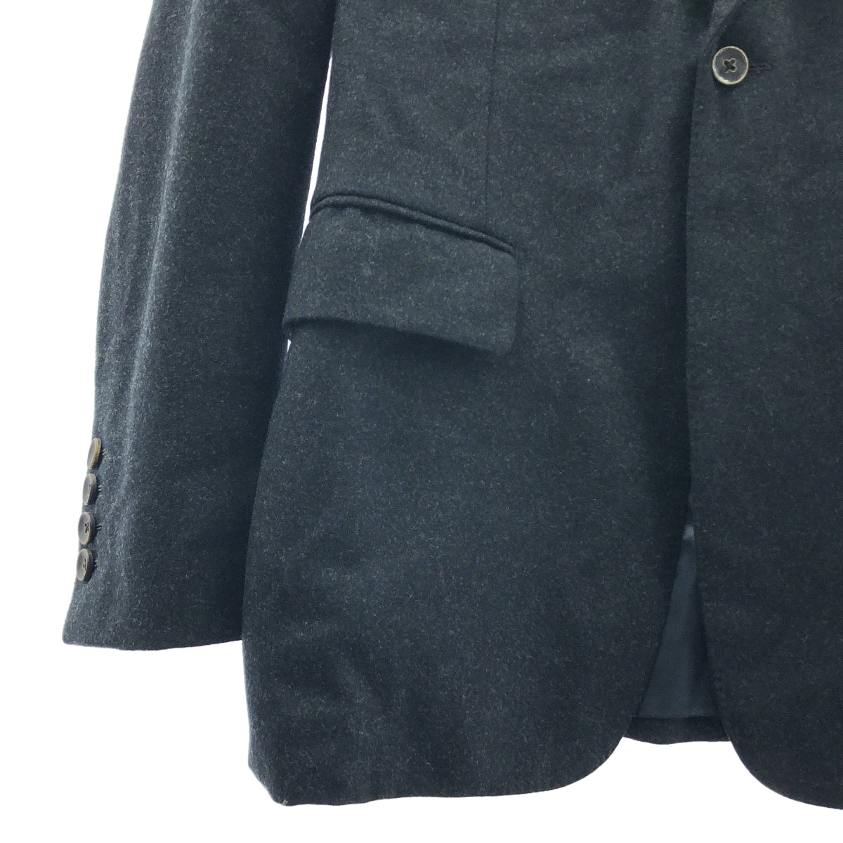 45r / 포티파이브아르 | 커스텀 오더 울 1B 테일러드 재킷 | 다크 네이비 | 맨즈