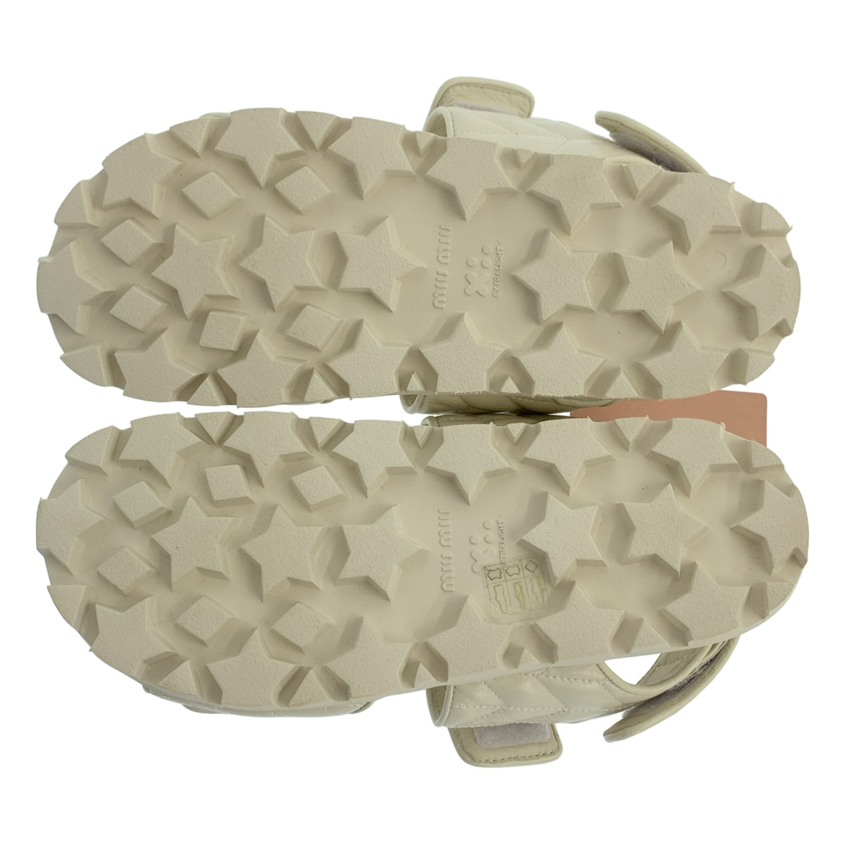 miu miu / 뮤뮤 | 스포티 마테라세 로고 샌들 | 36 1/2 |