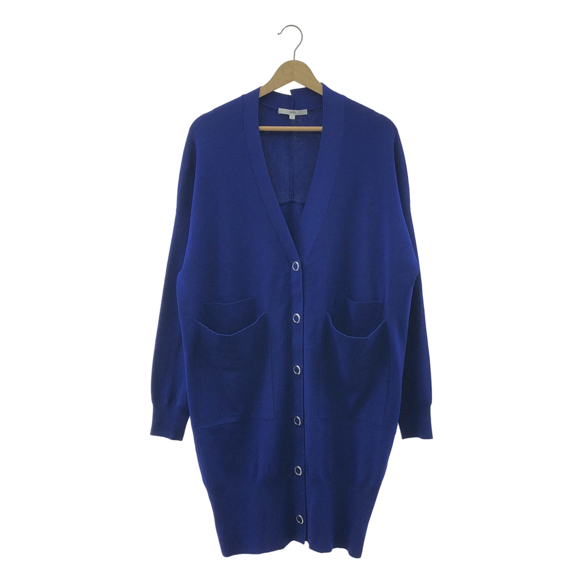 【美品】  UN3D / アンスリード | OVER CD / オーバーカーデ ニット | F | ブルー | レディース