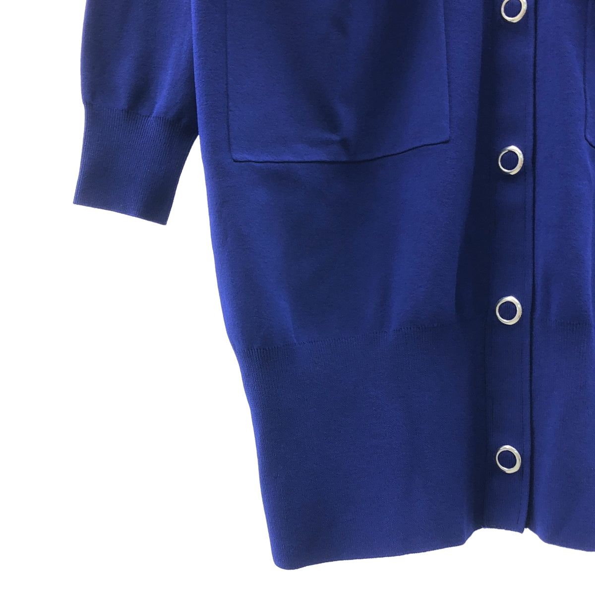 【美品】  UN3D / アンスリード | OVER CD / オーバーカーデ ニット | F | ブルー | レディース