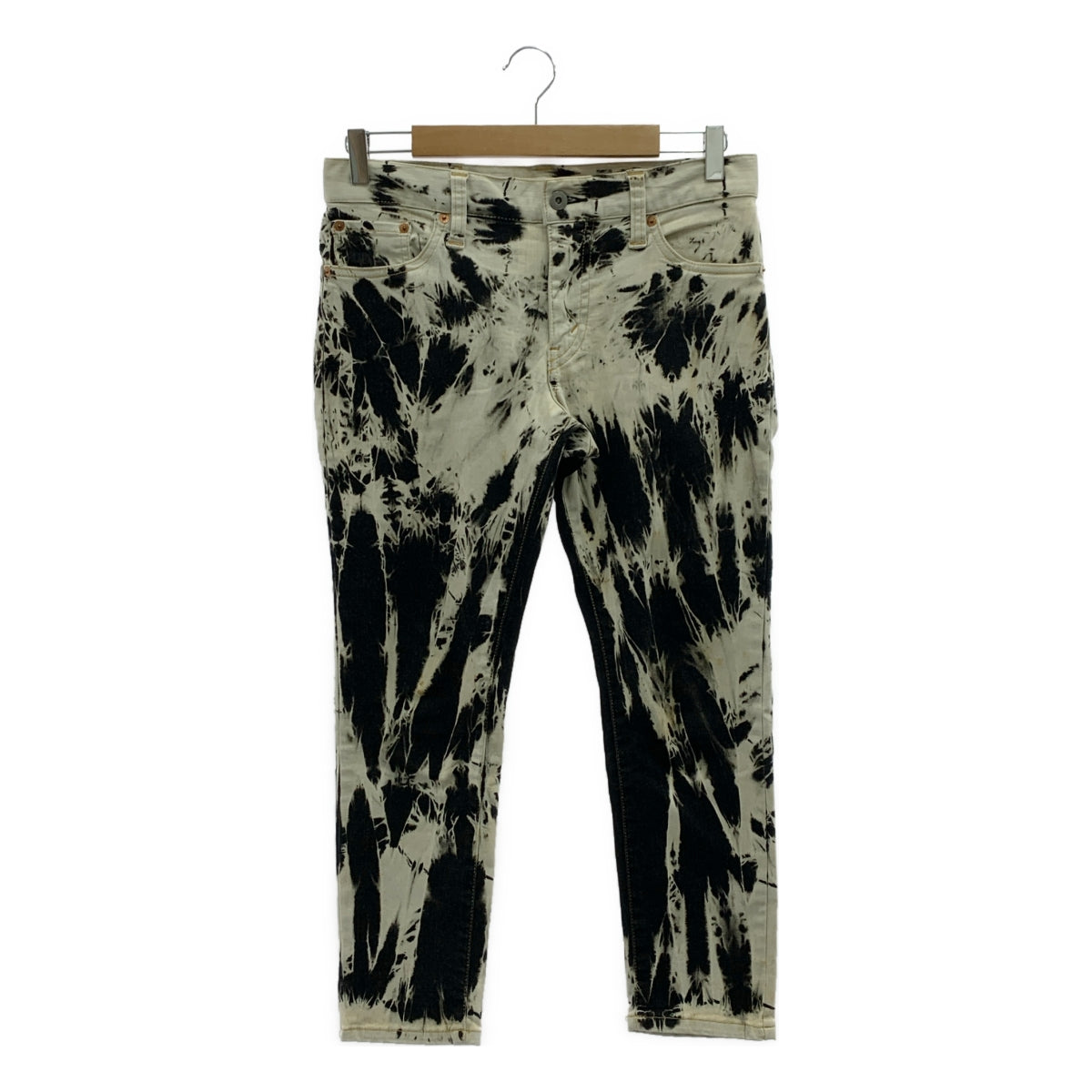 JUNYA WATANABE COMME des GARCONS / 준야와타나베 | 2014SS | 총무늬 로고 가죽 패치 스트레치 팬츠 |