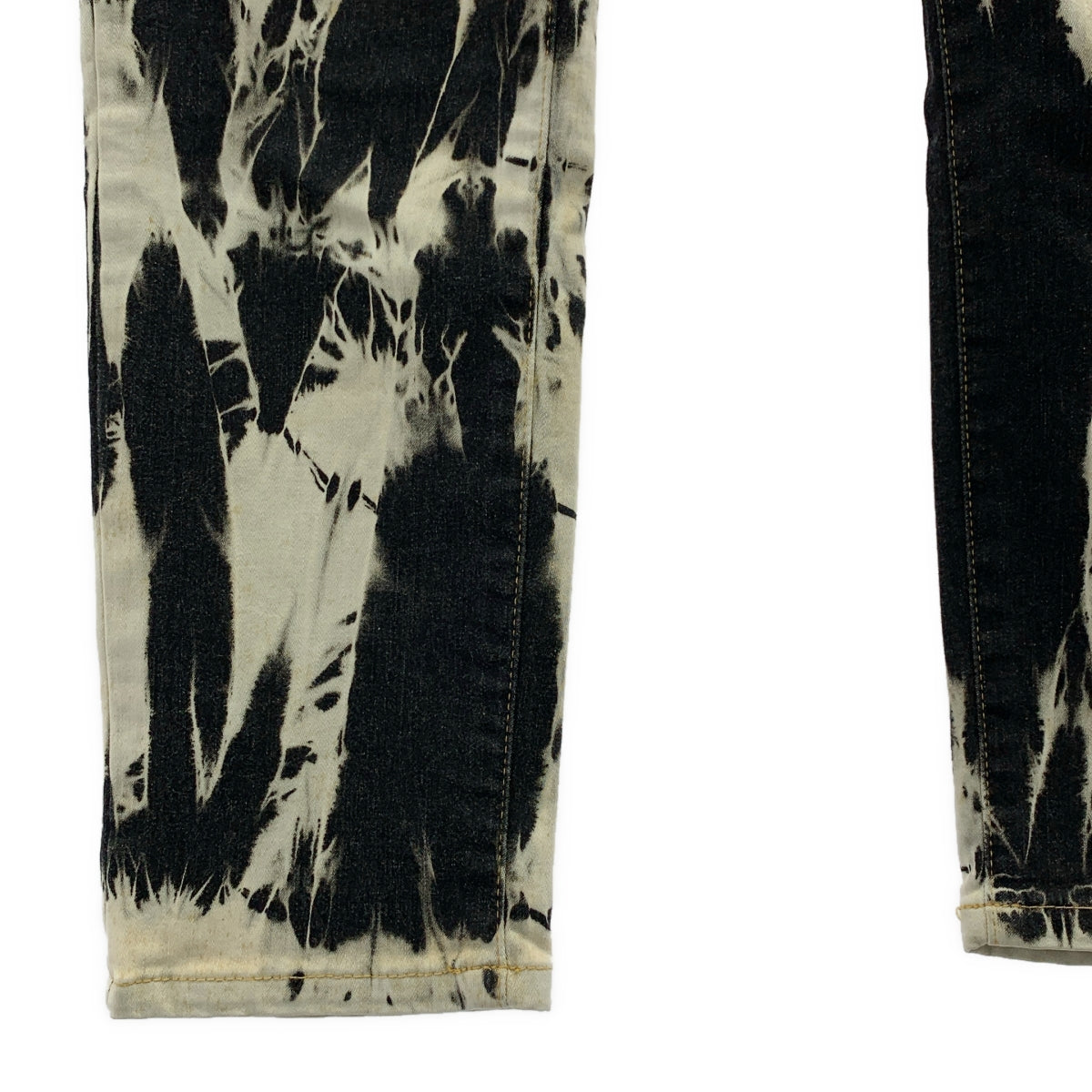 JUNYA WATANABE COMME des GARCONS / 준야와타나베 | 2014SS | 총무늬 로고 가죽 패치 스트레치 팬츠 |