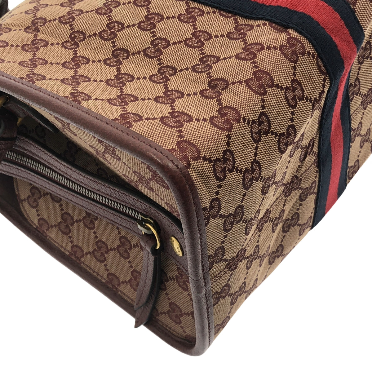 【미품】 GUCCI / 구찌 | 오피디아 GG 캔버스 숄더백 | 레드 시스템 | 여성