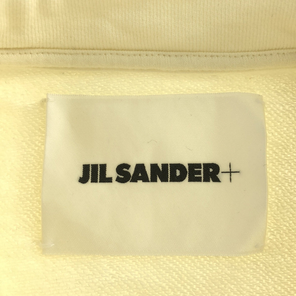 JIL SANDER+ / 질산더 플러스 | 목 자수 오버 사이즈 모의 넥 스웨트 | XS | 여성