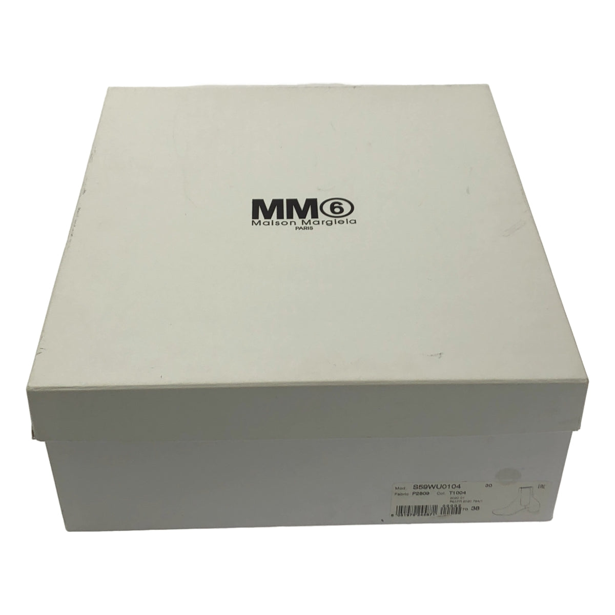 MM6 Maison Margiela / 엠엠 식스 메종 마르제라 | 사이드 고어 가죽 라운드 투 부츠 | 38 | 여성