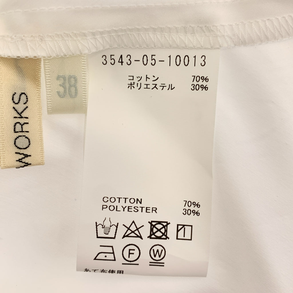 DESIGNWORKS / DESIGN WORKS | × Okina Aki 寬袖立領襯衫 | 尺寸 38 |