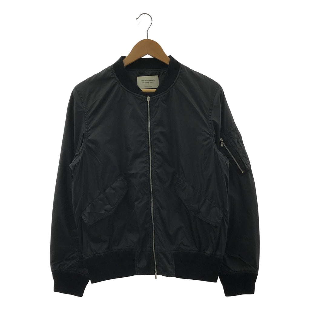 beautiful people / ビューティフルピープル | MA-1 ナイロン ブルゾン ジャケット | M | レディース