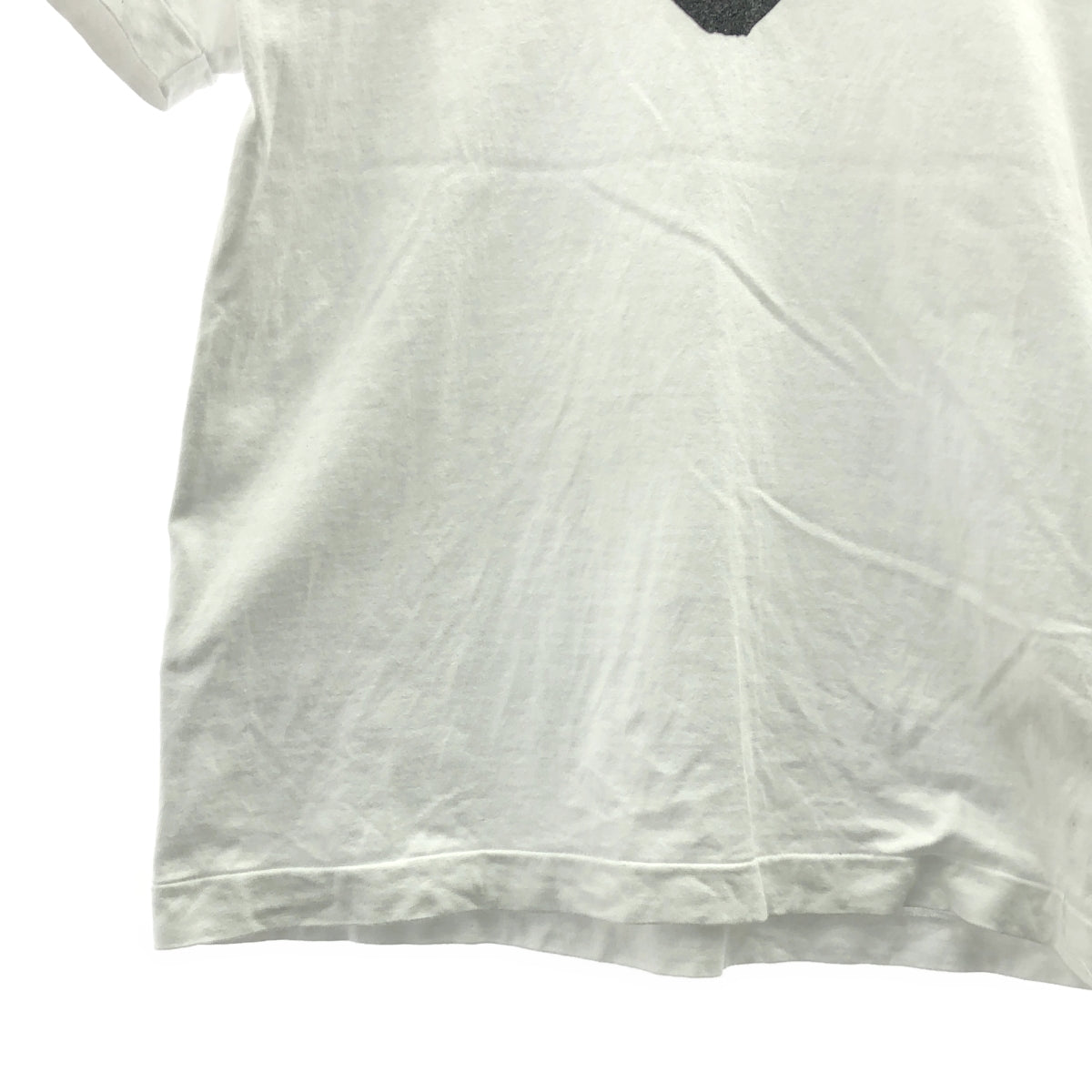 PLAY COMME des GARCONS / プレイコムデギャルソン | AD2023/5 | コットン ビッグハート プリント Tシャツ カットソー | M | レディース