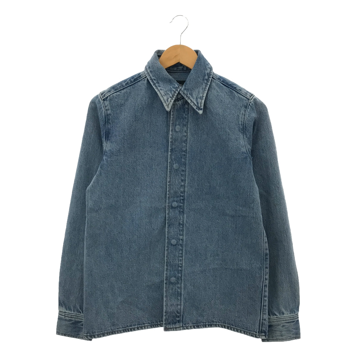 [狀況良好] 版 / 明日世界版 | 2023SS |漂白水洗牛仔襯衫 | 34 |靛藍 |女性的
