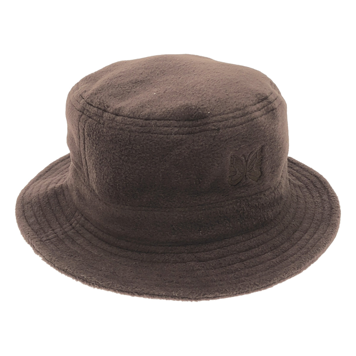 Needles / 니들스 | BUCKET HAT POLY FLEECE 양털 버킷 모자 | M | 브라운 | 남성