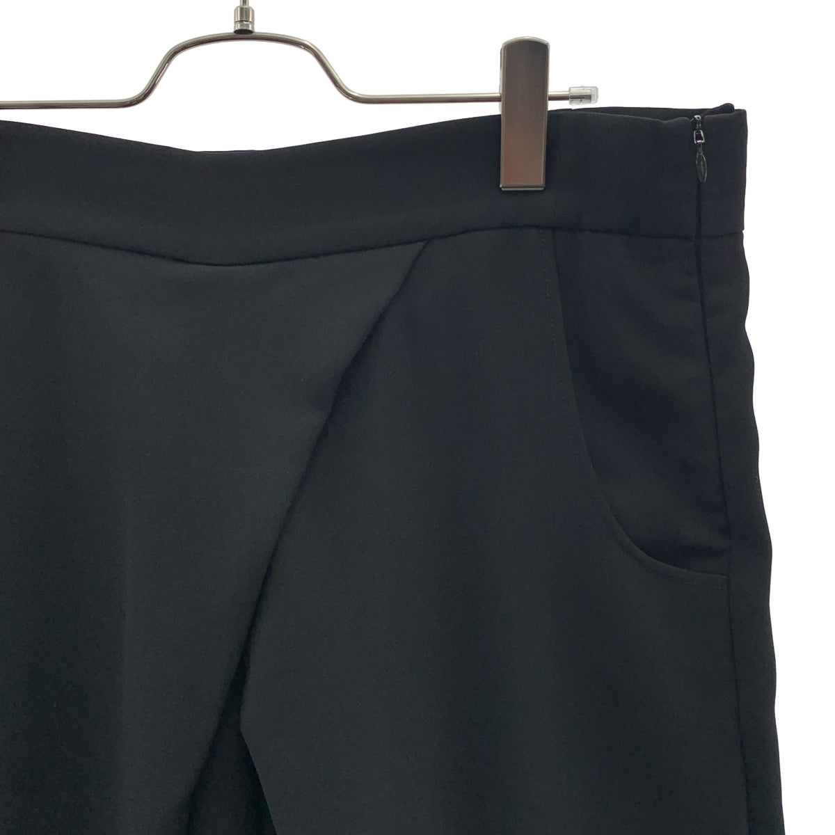 ARMANI COLLEZIONI / アルマーニコレツォーニ | サイドジップ ワイドパンツ | 42 | レディース