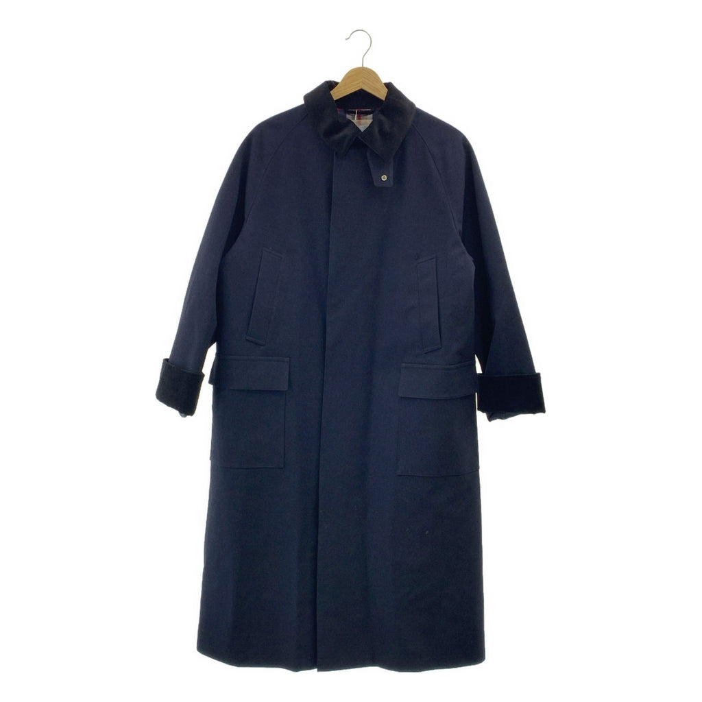 MACKINTOSH PHILOSOPHY / マッキントッシュフィロソフィー | コーデュロイ切替 オーバーシルエット シングル コート / 総裏地 | 2 |