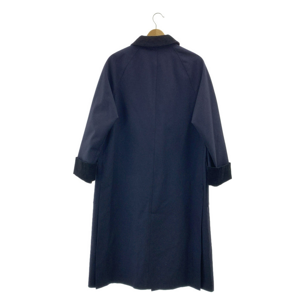 MACKINTOSH PHILOSOPHY / マッキントッシュフィロソフィー | コーデュロイ切替 オーバーシルエット シングル コート / 総裏地 | 2 |