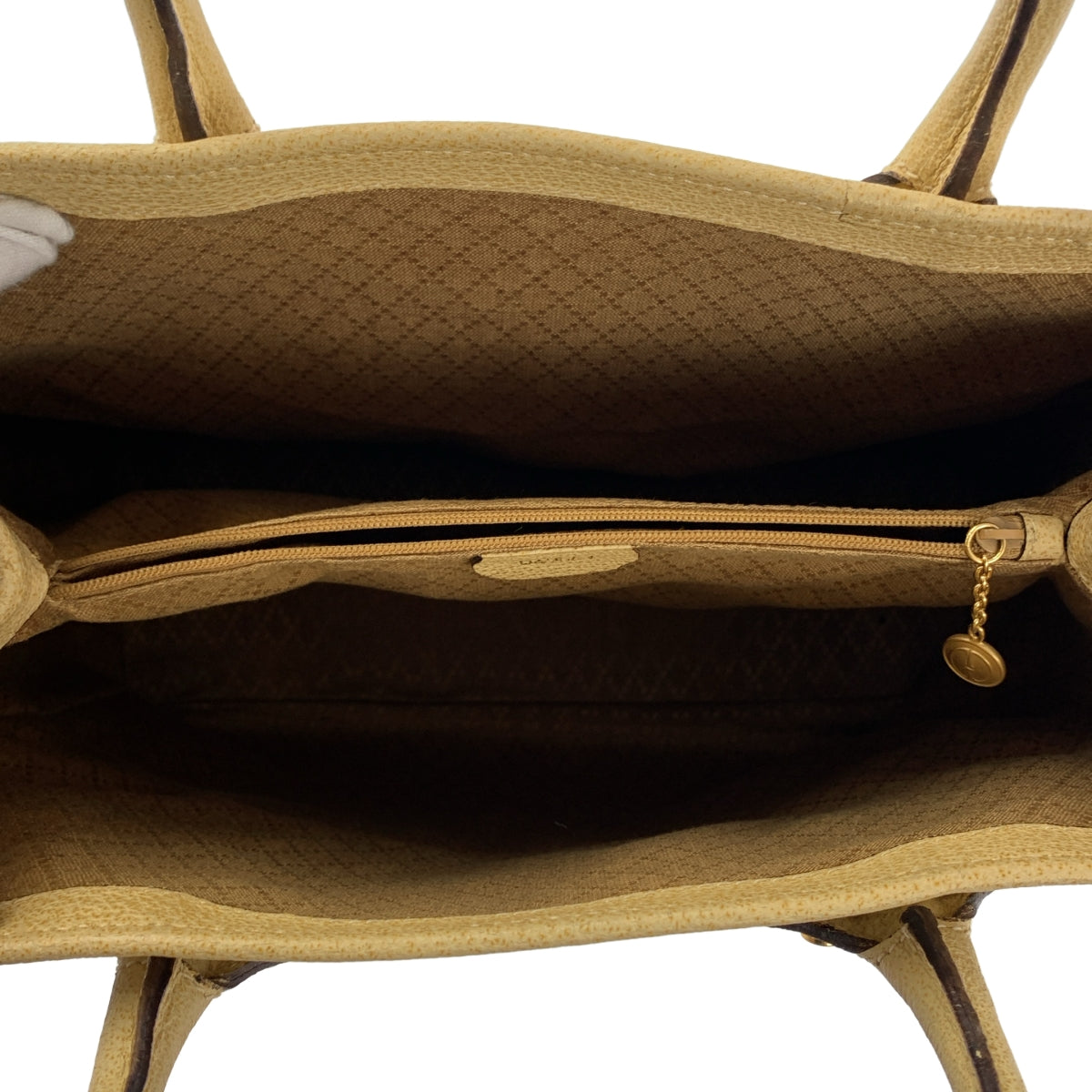 GUCCI / グッチ | スエード レザー ハンド トートバッグ / 裏地