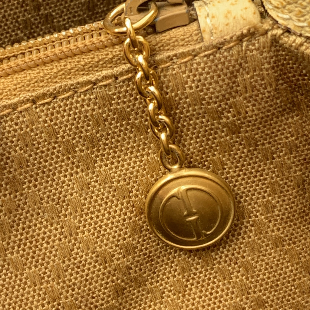 GUCCI | 絨面革和皮革手提包 | 全身印花襯裡 | 男女通用 | 米色 | 男士