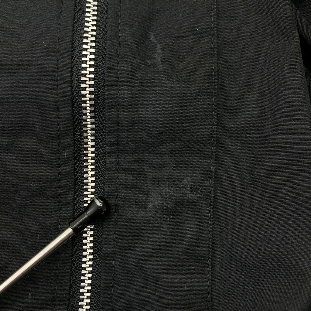 JIL SANDER / ジルサンダー | コットン ノーカラー ジップアップ 半袖シャツ | 46 | メンズ