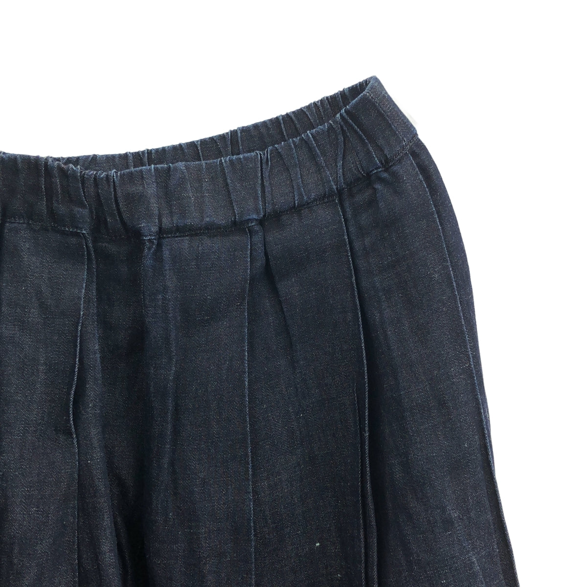 (g) / 그램 | 코튼 린넨 라이트 데님 원숄더 스커트 | F | 여성