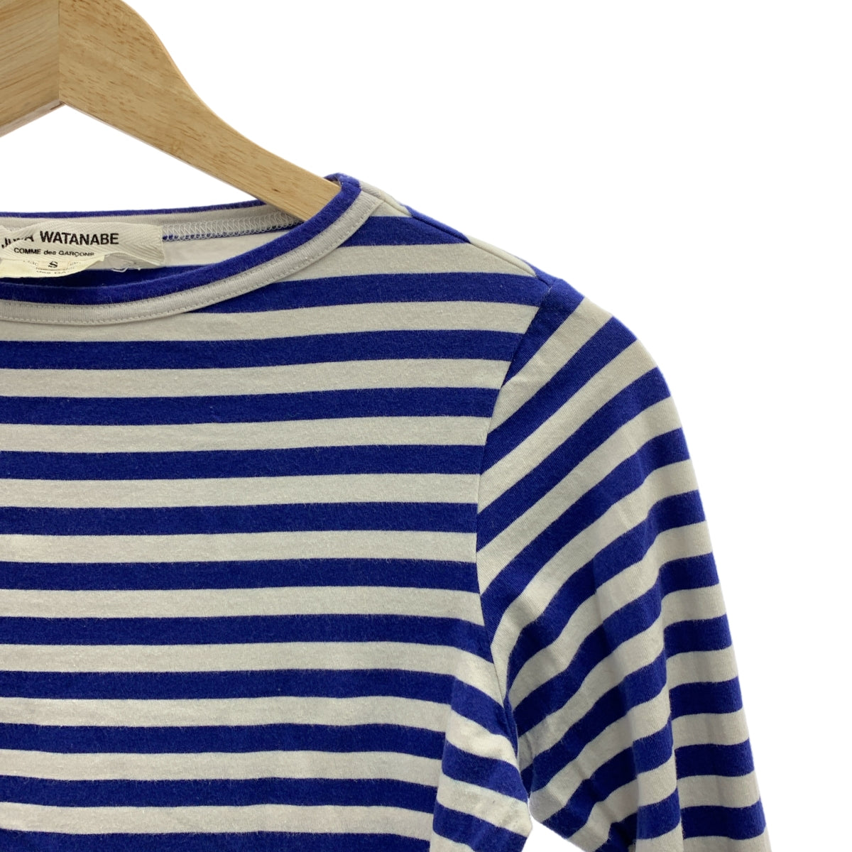 JUNYA WATANABE COMME des GARCONS / ジュンヤワタナベ | 2011SS | コットン ボーダー カットソー Tシャツ | S | レディース