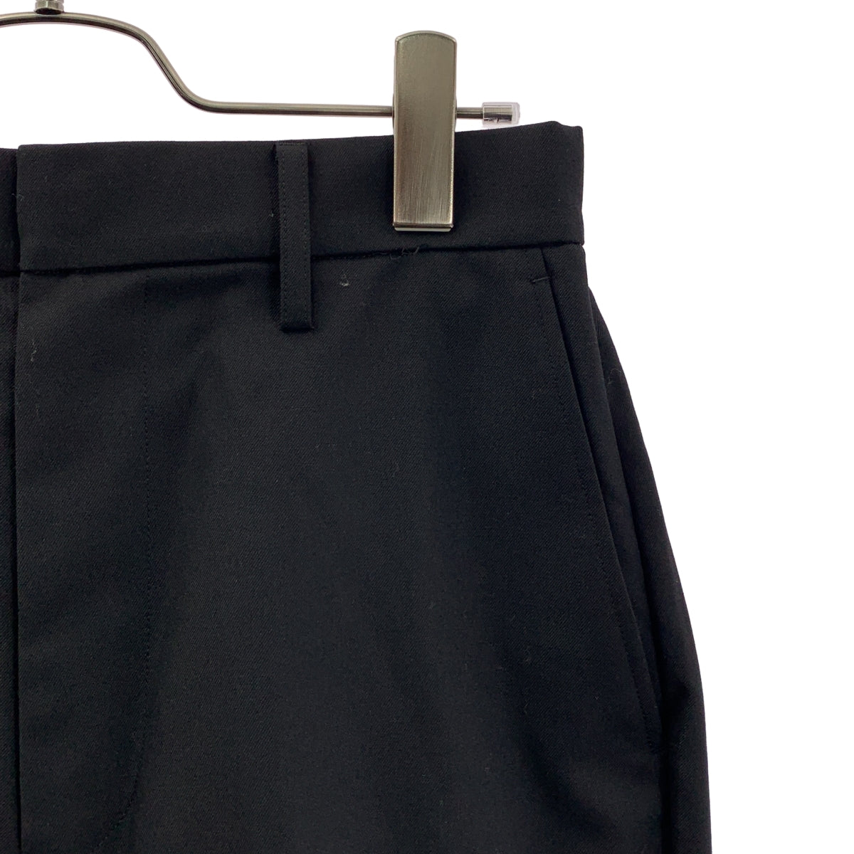 ALMOSTBLACK / 올모스트 블랙 | 2024SS | WVN EMBROIDERY SLACKS 울 엠브로이드 팬츠 | 1 | 남성