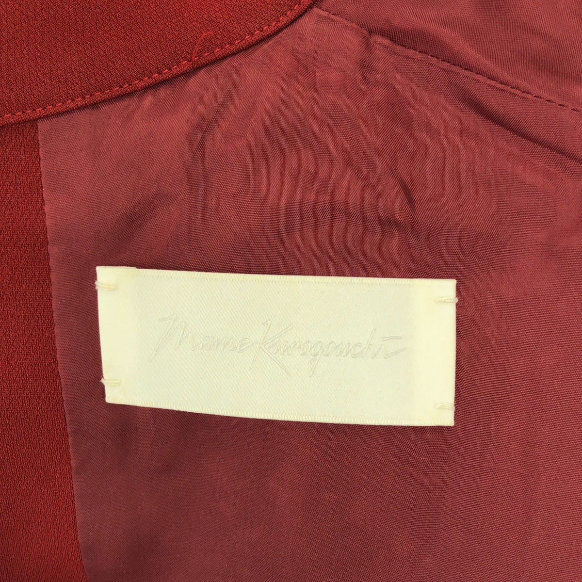 Mame Kurogouchi / マメクロゴウチ | lace cuffs A-line dress ベルスリーブ レース ハイネックワンピース | 2 | レディース