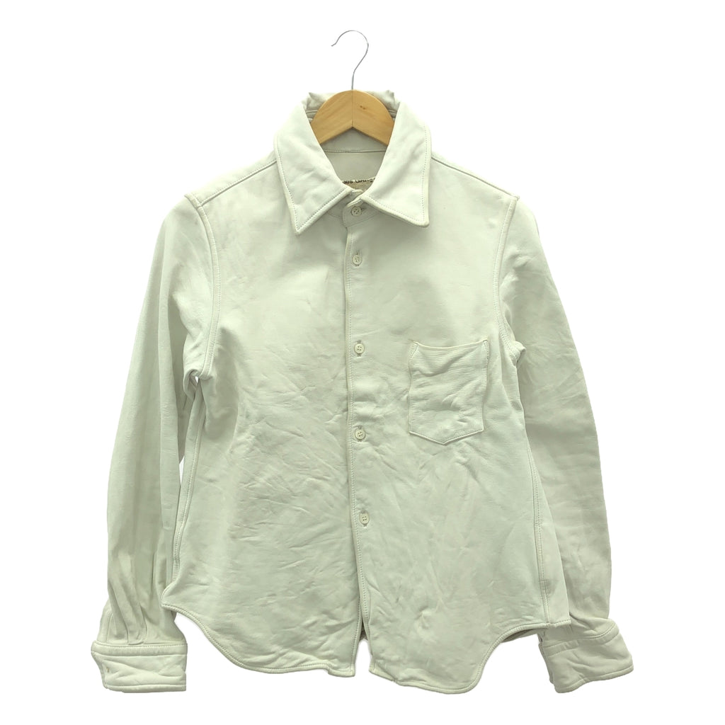 COMME des GARCONS | 2013秋冬 |牛皮襯衫 | S |白色 |女性的