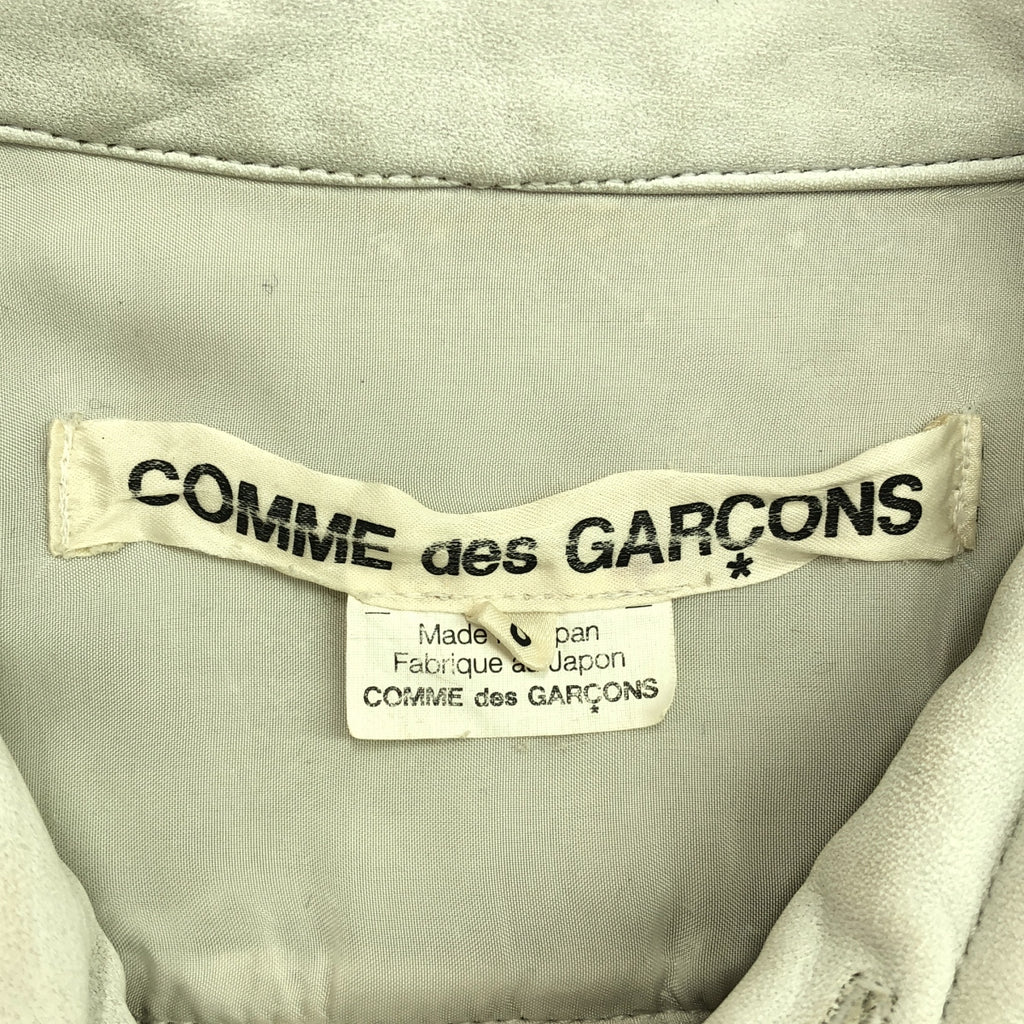 COMME des GARCONS | 2013秋冬 |牛皮襯衫 | S |白色 |女性的