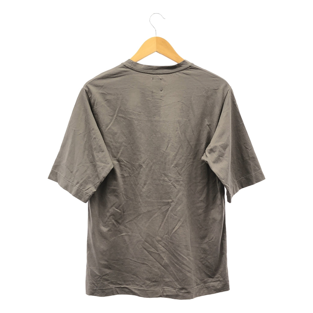BATONER / 배트너 | AIR TUNIC T-SHIRT / 크루넥 T셔츠 컷소우 | 1 | 챠콜 그레이 | 여성