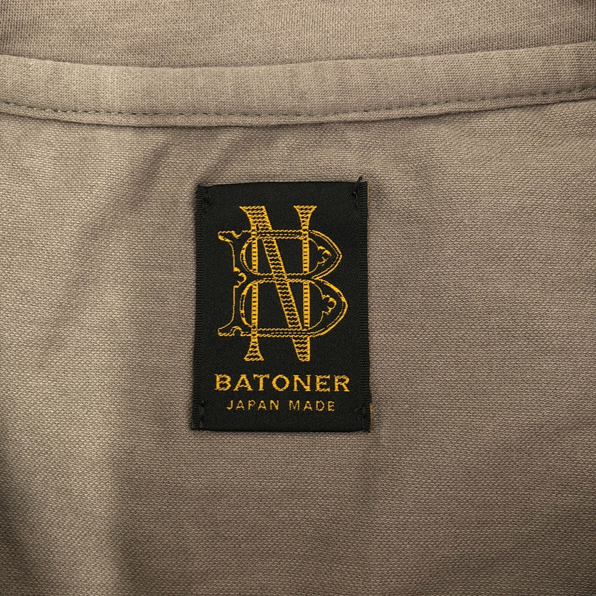 BATONER | AIR TUNIC T卹 | 圓領T卹 | 尺寸 1 | 炭灰色 | 女款