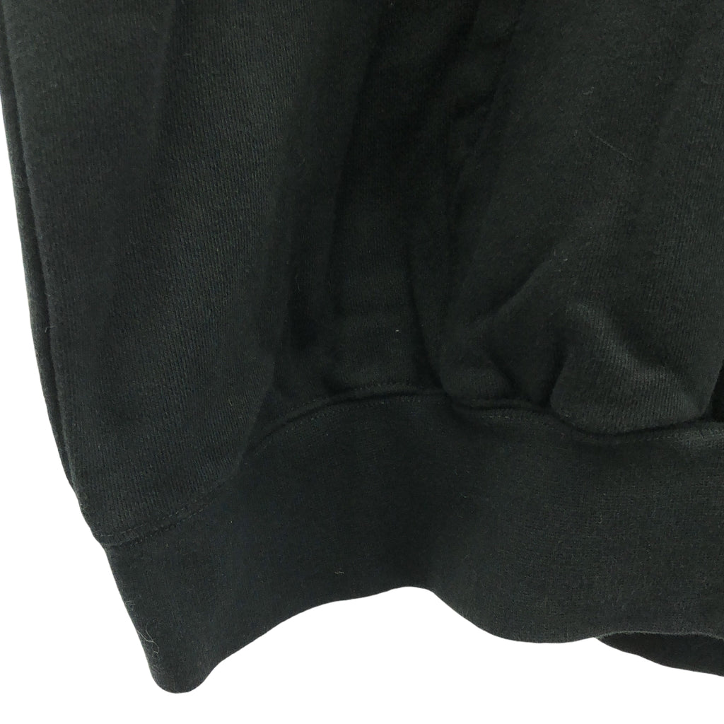 FOG ESSENTIALS / エフオージーエッセンシャルズ | PULLOVER CUT OFF S/S スウェットパーカー | M | ブラック | メンズ