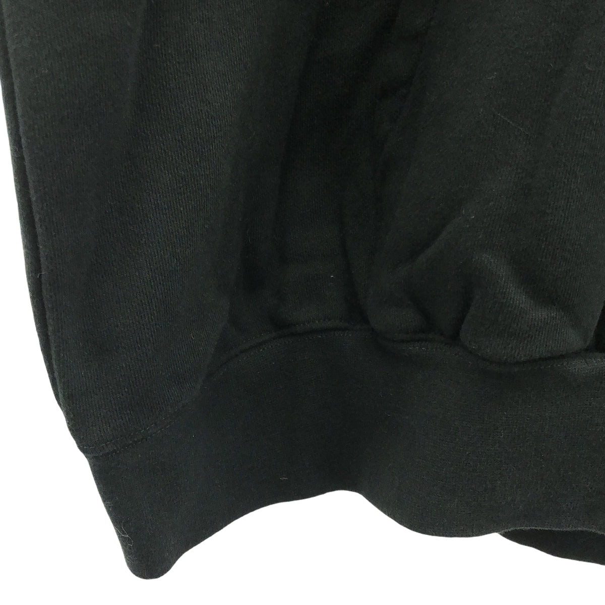 FOG ESSENTIALS / 에프오지 에센셜스 | PULLOVER CUT OFF S/S 스웨트 파커 | M | 블랙 | 남성