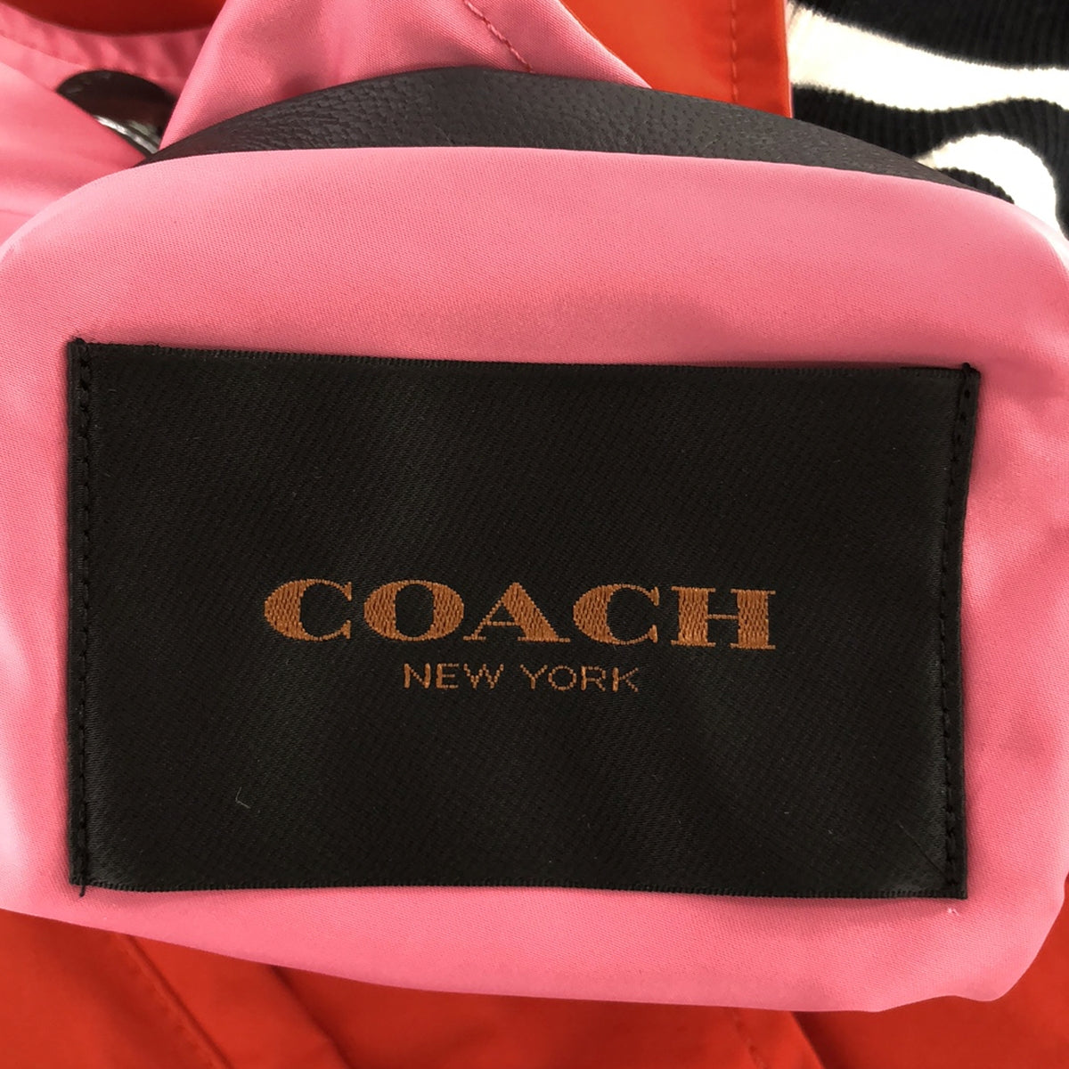 COACH / コーチ | リバーシブル レザー切替 ブルゾン / アワードジャケット |