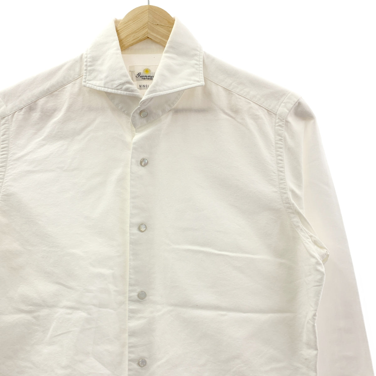 Giannetto | Vinci Fit 牛津橫領襯衫 | 尺寸 38 | 男款